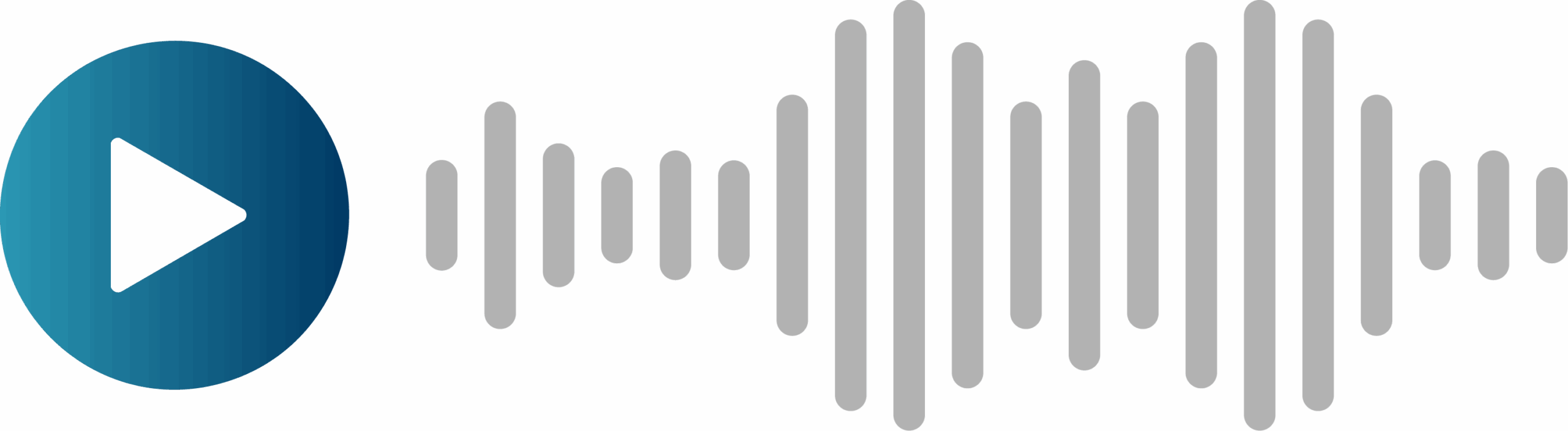 Gray Audio Wave